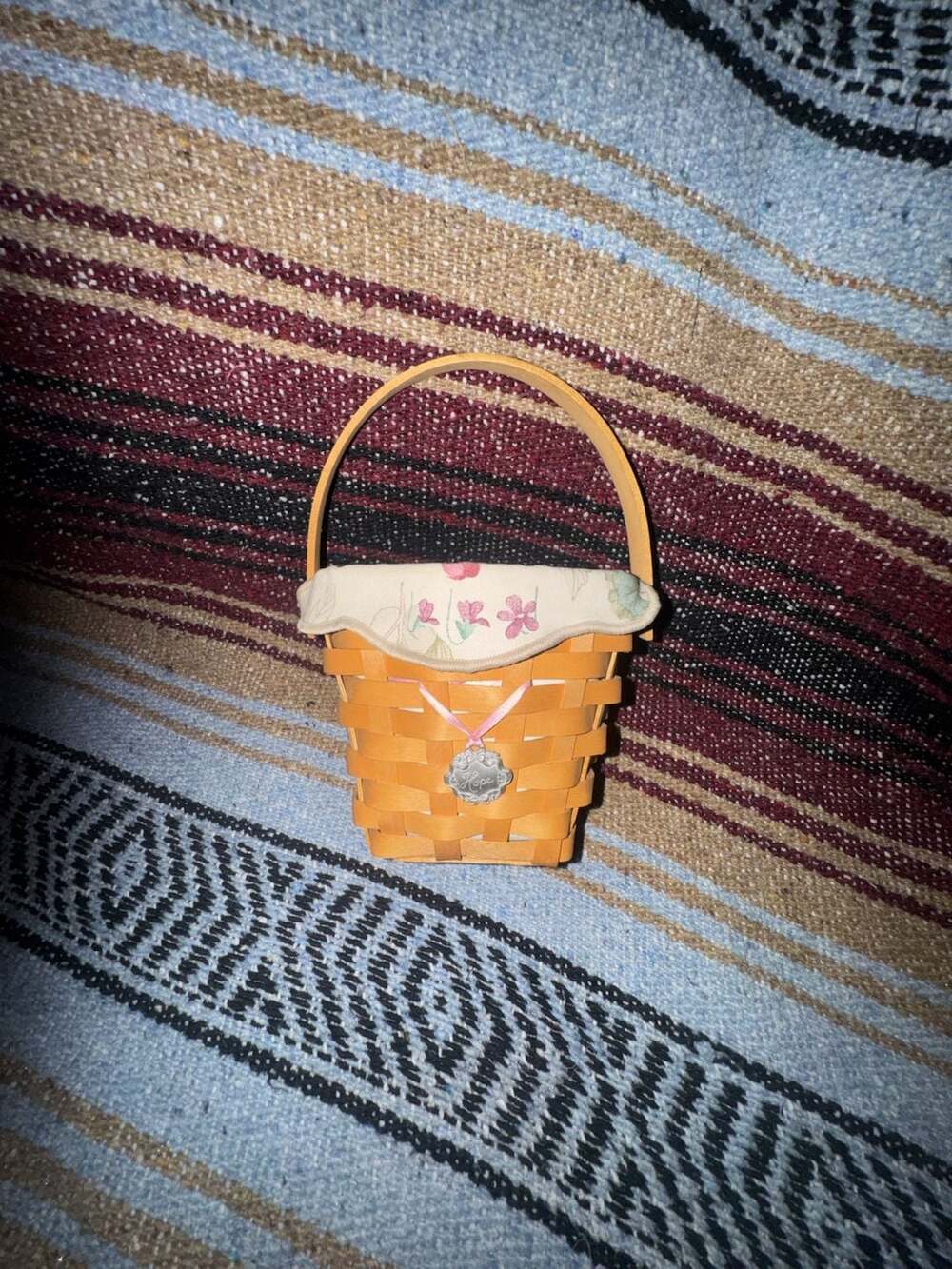 Longaberger 2001 Horizon of Hope Basket Set - 7th Edition signed